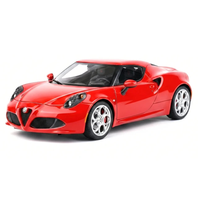 AutoArt Alfa Romeo 2013 4C Red 1:18 – Collectible Diecast Model Die-Cast