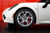 AutoArt Alfa Romeo 2013 4C White 1:18 – Collectible Diecast Model Die-Cast
