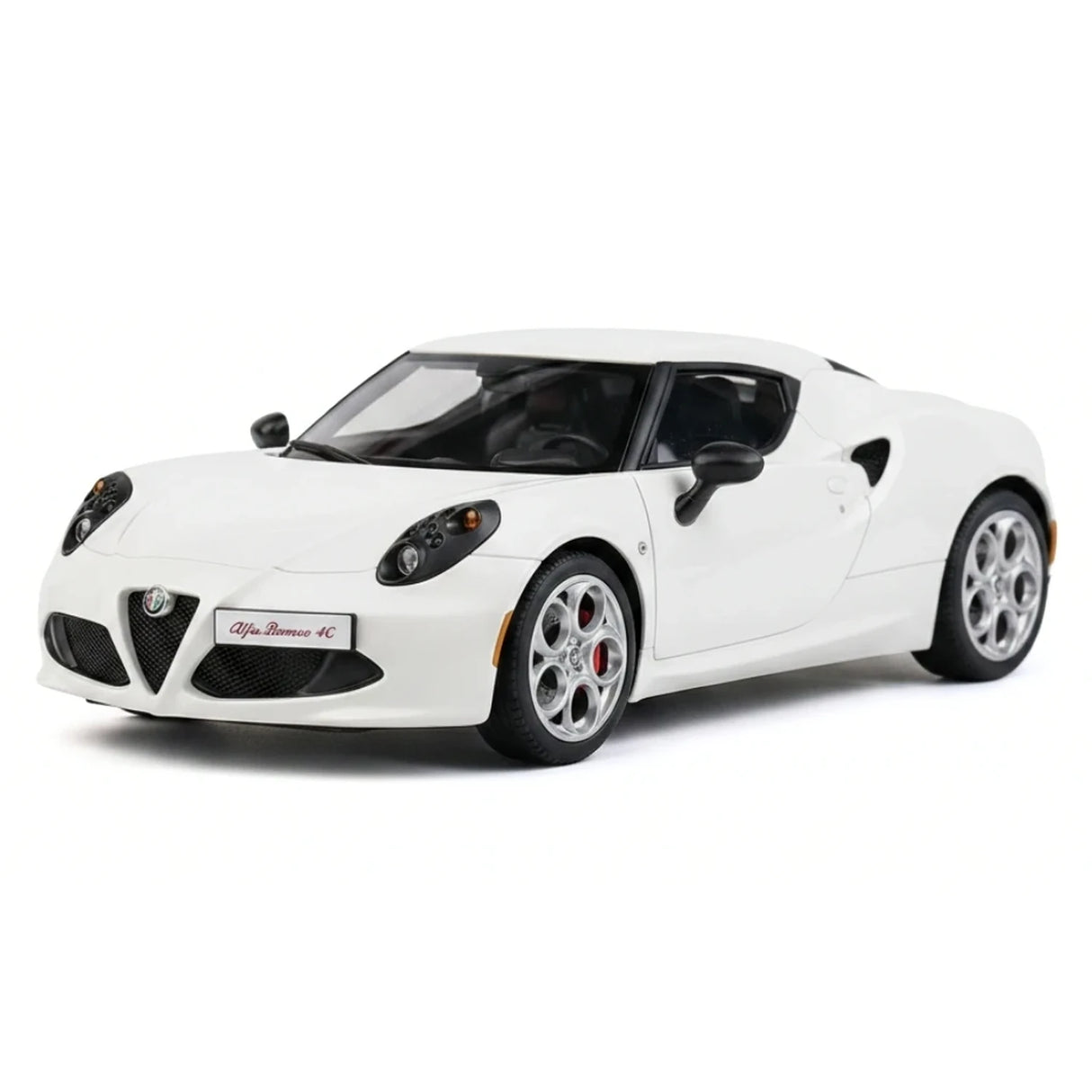 AutoArt Alfa Romeo 2013 4C White 1:18 – Collectible Diecast Model Die-Cast