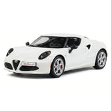 AutoArt Alfa Romeo 2013 4C White 1:18 – Collectible Diecast Model Die-Cast