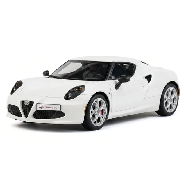 AutoArt Alfa Romeo 2013 4C White 1:18 – Collectible Diecast Model Die-Cast