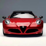 [AutoArt] 1:18 Alfa Romeo 2015 4C Spider röd modellbil Die-Cast