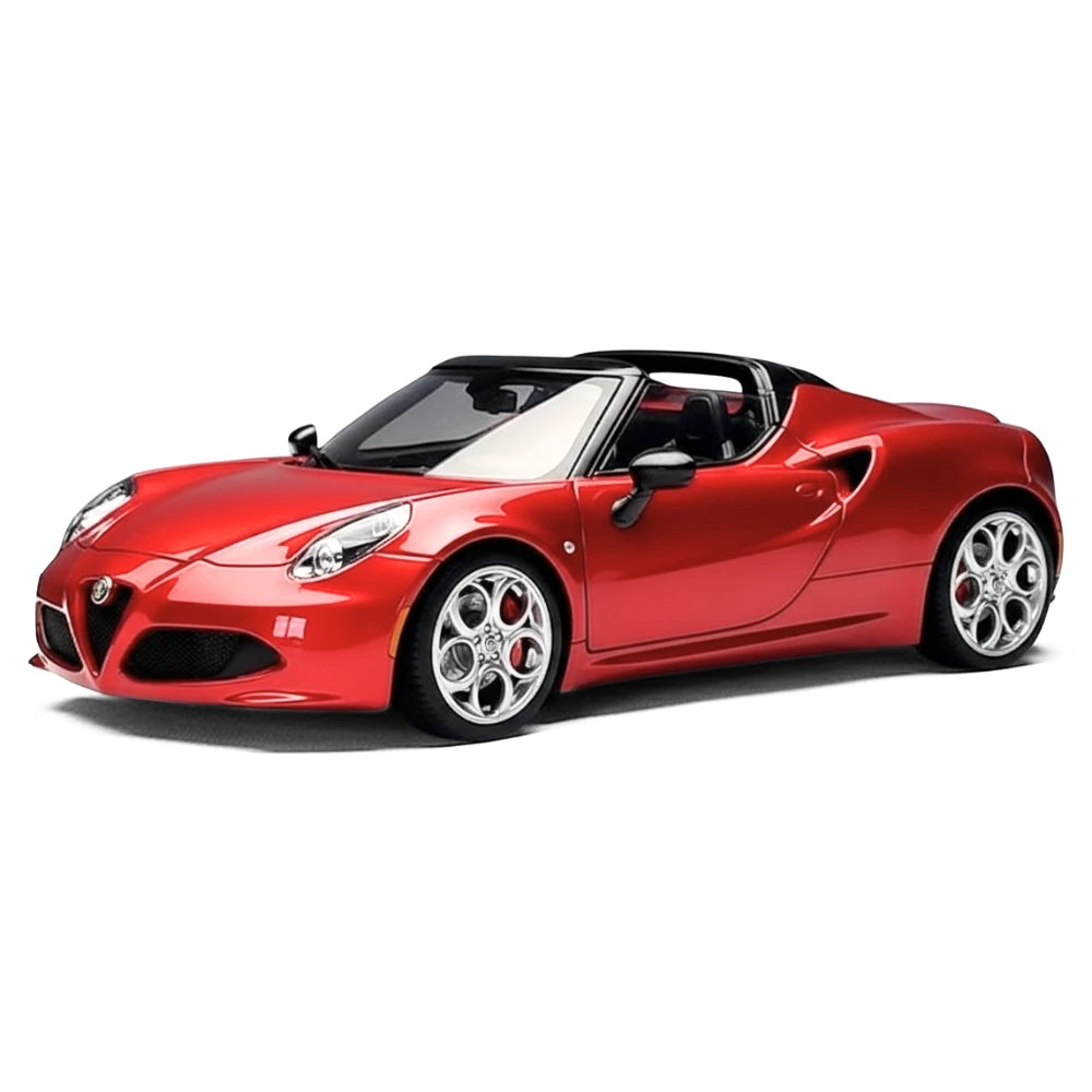 [AutoArt] 1:18 Alfa Romeo 2015 4C Spider Red Model Car Die-Cast
