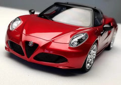 [AutoArt] 1:18 Alfa Romeo 2015 4C Spider Red Model Car Die-Cast