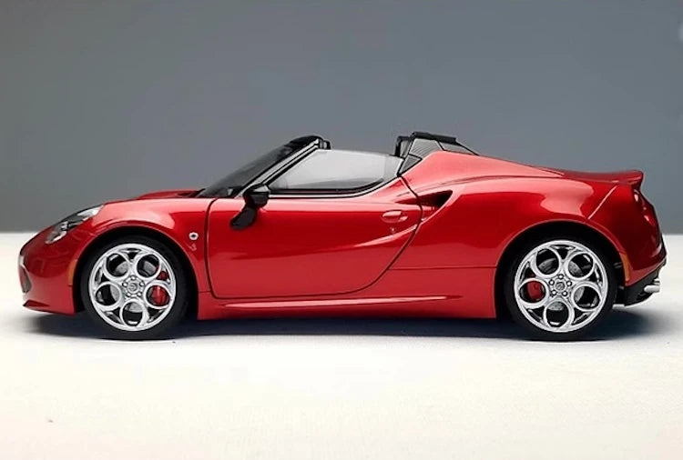 [AutoArt] 1:18 Alfa Romeo 2015 4C Spider Red Model Car Die-Cast