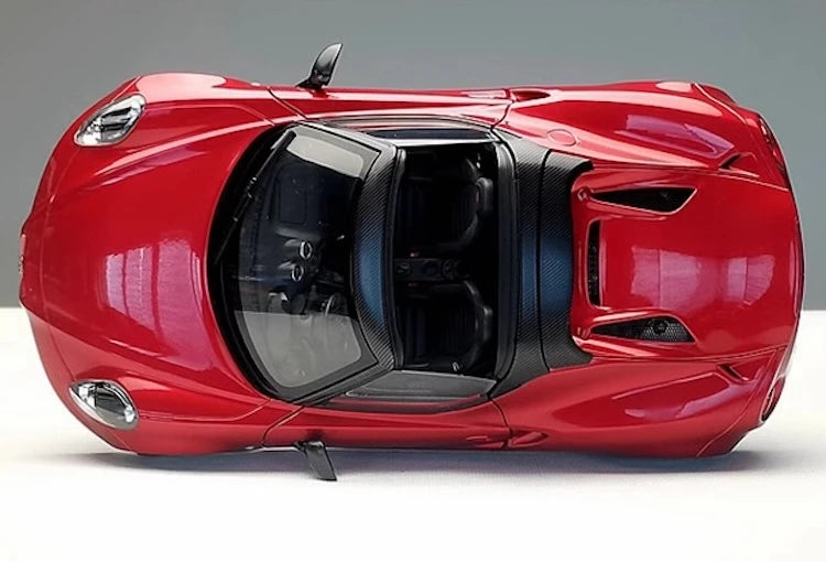 [AutoArt] 1:18 Alfa Romeo 2015 4C Spider Red Model Car Die-Cast