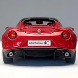 [AutoArt] 1:18 Alfa Romeo 2015 4C Spider röd modellbil Die-Cast