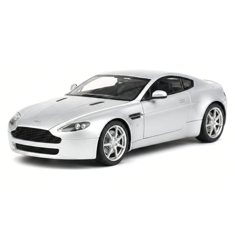 AutoArt Aston Martin 2005 V8 Vantage Silver 1:18 – Verzamelobjecten van gegoten gietijzer