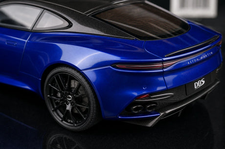 AutoArt Aston Martin 2008 DBS Blue 1:18 – Verzamelobject gegoten model van gietijzer