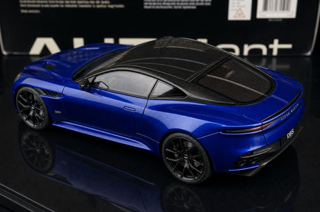 AutoArt Aston Martin 2008 DBS Blue 1:18 – Verzamelobject gegoten model van gietijzer