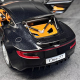 [AutoArt] 1:18 Aston Martin 2009 One-77 Black Model Car Die-Cast