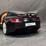 [AutoArt] 1:18 Aston Martin 2009 One-77 Black Model Car Die-Cast