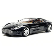 AutoArt Aston Martin 2009 One-77 Schwarz 1:18 – Sammler-Modellauto aus Druckguss