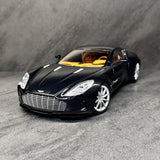 [AutoArt] 1:18 Aston Martin 2009 One-77 Black Model Car Die-Cast