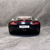 [AutoArt] 1:18 Aston Martin 2009 One-77 Black Model Car Die-Cast