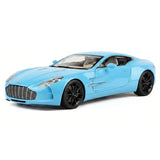 [AutoArt] 1:18 Aston Martin 2009 One-77 Blue Model Car Die-Cast
