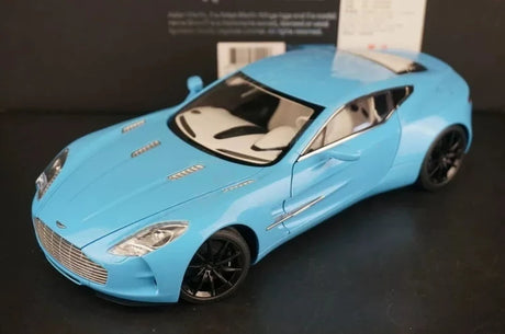 [AutoArt] 1:18 Aston Martin 2009 One-77 Blue Model Car Die-Cast