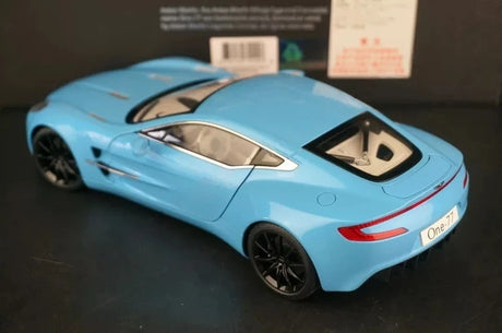 [AutoArt] 1:18 Aston Martin 2009 One-77 Blue Model Car Die-Cast