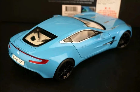 [AutoArt] 1:18 Aston Martin 2009 One-77 Blue Model Car Die-Cast