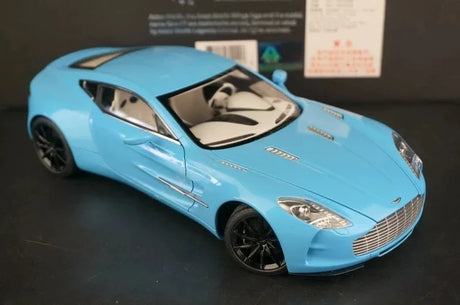 [AutoArt] 1:18 Aston Martin 2009 One-77 Blue Model Car Die-Cast