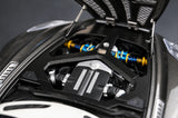 AutoArt Aston Martin 2009 One-77 آيرون جراي 1:18 – نموذج معدني قابل للجمع مصبوب، مصبوب.