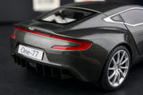 AutoArt Aston Martin 2009 One-77 آيرون جراي 1:18 – نموذج معدني قابل للجمع مصبوب، مصبوب.