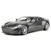 AutoArt Aston Martin 2009 One-77 Iron الرمادي 1:18 – مجسم سيارة معدني للعرض والاقتناء