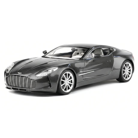 AutoArt Aston Martin 2009 One-77 Iron Gray 1:18 – Verzamelobject gegoten model gegoten