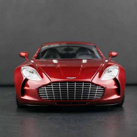 AutoArt Aston Martin 2009 One-77 Milan Red 1:18 – Verzamelobject gegoten model met gietijzer