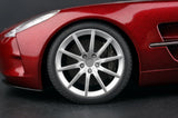 AutoArt Aston Martin 2009 One-77 ميلان ريد 1:18 – نموذج معدني قابل للجمع من القالب المصبوب