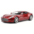 AutoArt Aston Martin 2009 One-77 ميلان ريد 1:18 – نموذج معدني قابل للجمع من القالب المصبوب