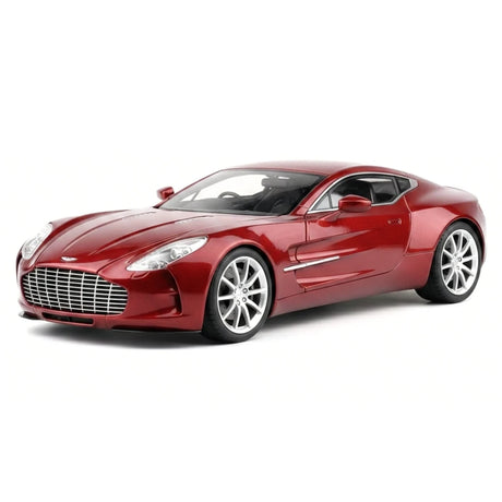 AutoArt Aston Martin 2009 One-77 Milan Red 1:18 – Verzamelobject gegoten model met gietijzer