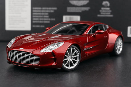 AutoArt Aston Martin 2009 One-77 Milan Red 1:18 – Verzamelobject gegoten model met gietijzer