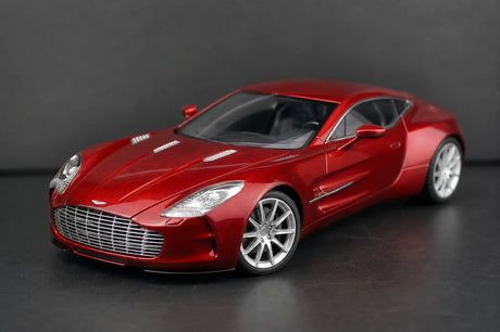 AutoArt Aston Martin 2009 One-77 Milan Red 1:18 – Verzamelobject gegoten model met gietijzer