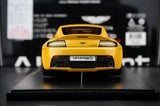 AutoArt Aston Martin 2013 V12 Vantage S Yellow 1:18 – Collectible Diecast Model Die-Cast