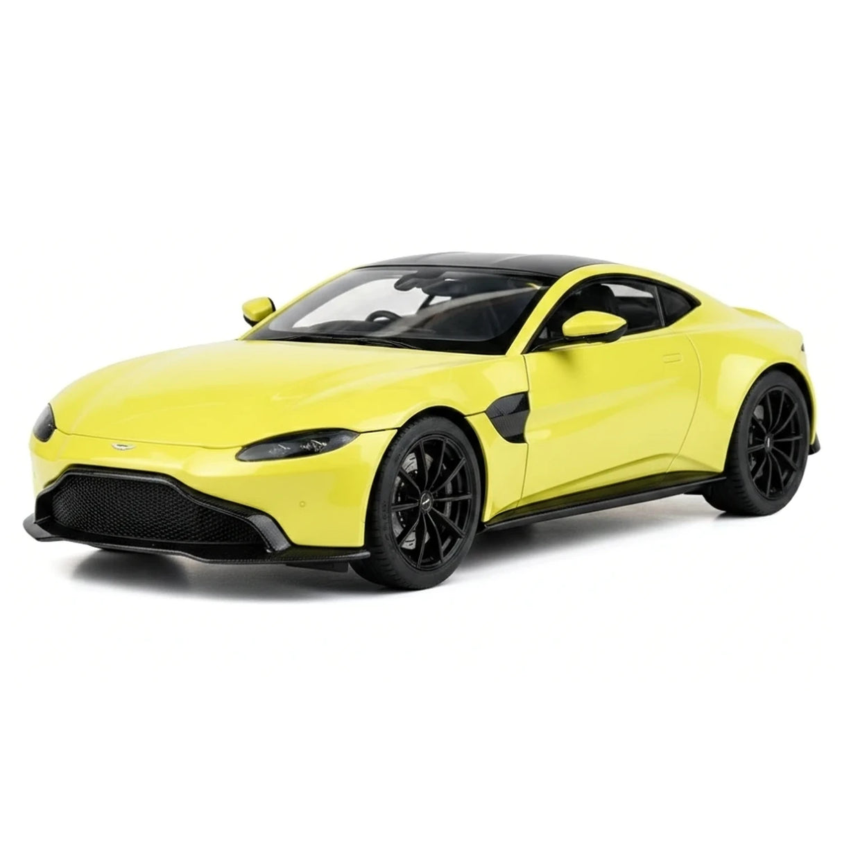 AutoArt Aston Martin 2019 Vantage Lemon Yellow 1:18 – Collectible Diecast Model Die-Cast