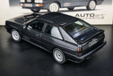AutoArt Audi 1981 كواترو LWB سيلفر آند رمادي 1:18 – نموذج معدني قابل للجمع من القالب المصبوب