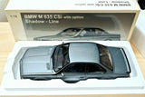 [AutoArt] 1:18 BMW 1989 E24 M635 CSi bleu voiture miniature Die-Cast