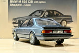 [AutoArt] 1:18 BMW 1989 E24 M635 CSi bleu voiture miniature Die-Cast