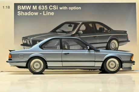 [AutoArt] 1:18 BMW 1989 E24 M635 CSi Blue Model Car Die-Cast