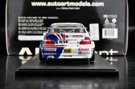 BMW 2005 320 WTCC نموذج #1 1:18 القابل للجمع بواسطة AutoArt - عرض 5