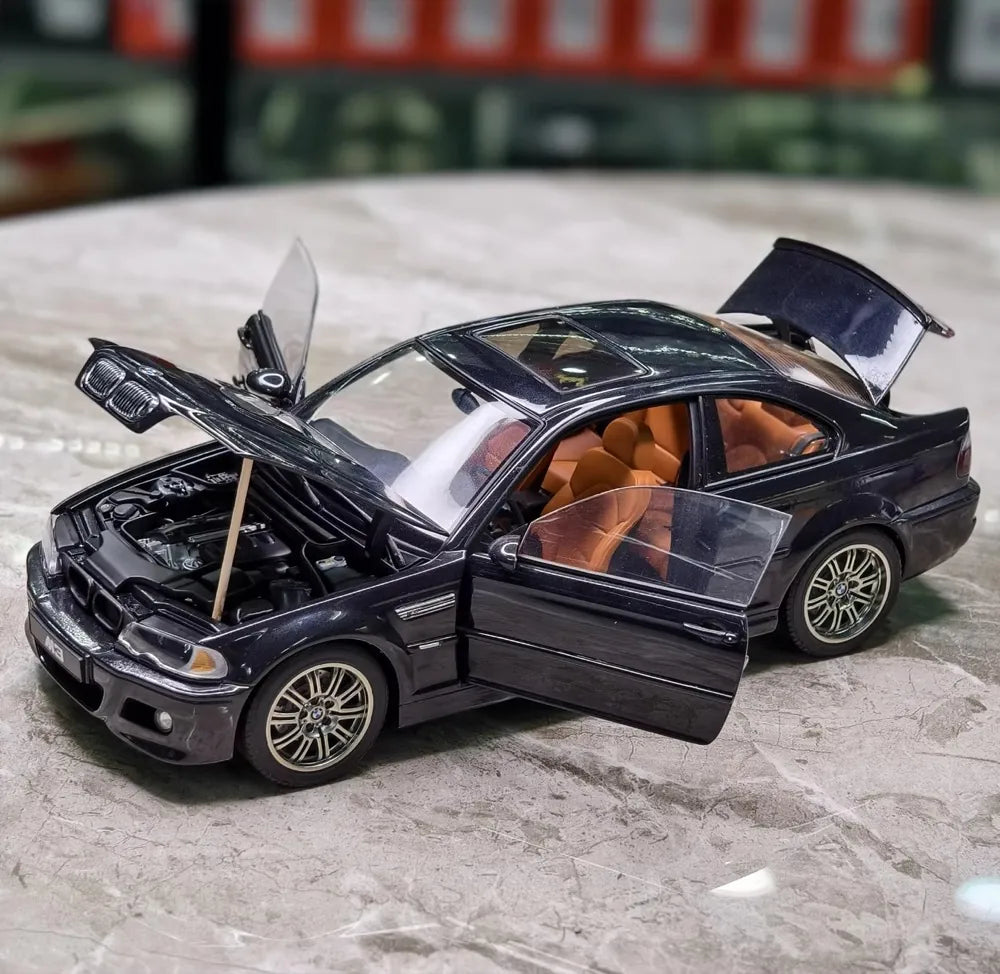 [AutoArt] 1:18 BMW 2007 M3 E46 Coupe noir voiture miniature Die-Cast