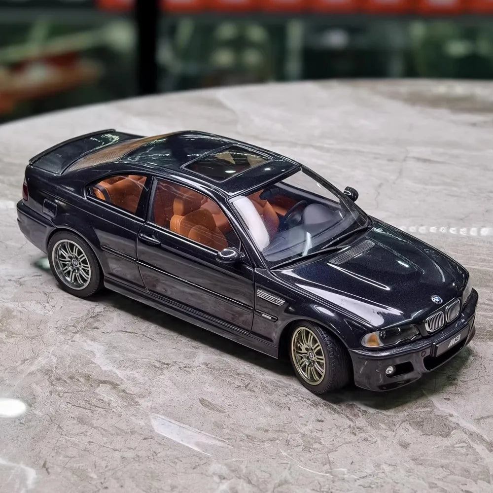 [AutoArt] 1:18 BMW 2007 M3 E46 Coupe Black Model Car Die-Cast