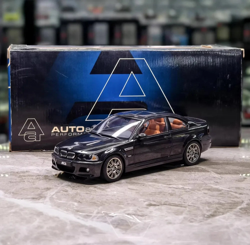 [AutoArt] 1:18 BMW 2007 M3 E46 Coupe Black Model Car Die-Cast