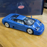 AutoArt Bugatti 1991 EB110 GT Blue 1:18 – Collectible Diecast Model Die-Cast
