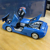 AutoArt Bugatti 1991 EB110 GT Blue 1:18 – Collectible Diecast Model Die-Cast