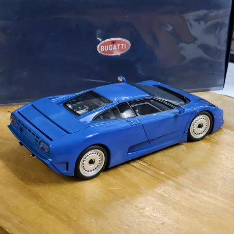 [AutoArt] 1:18 Bugatti 1991 EB110 GT Blue Model Car Die-Cast