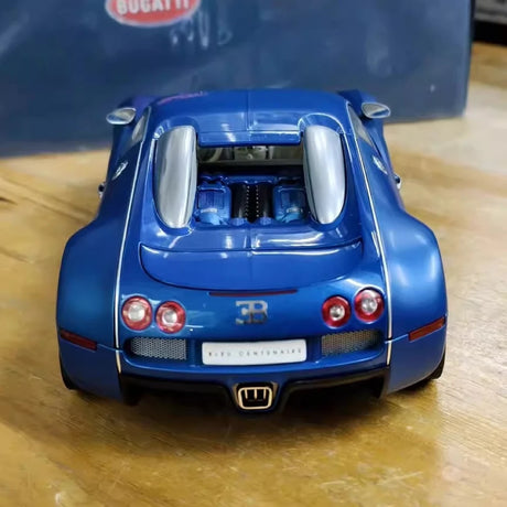 [AutoArt] 1:18 Bugatti 2005 Veyron 16.4 Blue Model Car Die-Cast