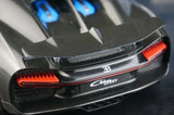 AutoArt Bugatti 2018 Chiron سبورت بلو 1:18 – نموذج معدني قابل للجمع مصبوب.