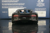 AutoArt Bugatti 2018 Chiron سبورت بلو 1:18 – نموذج معدني قابل للجمع مصبوب.